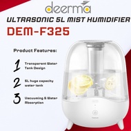 Deerma Household Humidifier / Crystal Clear Water Tank Design Ultrasonic seamless welding / 5L Water tank