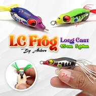 Lure LC Frog SKIRT Soft Frog softfrog Abi lure Long Cast Frog