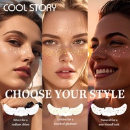 Face Sequins fazit Freckles Flash Stickers Makeup Accessories Music Festival Concert Glitter Glitter