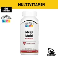 21st Century, Mega Multi for Women, Multivitamins, Supplemets, 90 Tablets