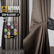 PYFF CURTAIN | {pg.2} RIYANA plain blackout modern curtain, langsir tebal blackout, langsir tingkap 