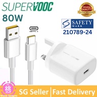 In Stock OPPO/Oneplus 65W/80W/ Fast Charging cable Supervooc 2.0 Fast Charger SUPERDART Charger Set 