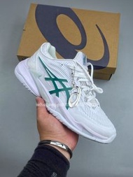 🎀順豐包郵 全新ASICS 1041A361 Nova Surge 2 運動鞋 波鞋 網布+橡膠+合成中底｜Color 白綠｜Size 36-47（半）