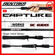 RENTAKA CAPTURE Baitcast Rod Joran Pancing BC Baitcasting Single Hand Casting