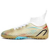 With English Version Data Bag New Style Long Spike Fragmented Spike Football Boots