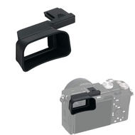 Soft Silicone Extended Viewfinder Eyecup Eye Cup Eyepiece for Sony A7C A7 C Camera, Install via Came