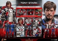 hottoys mms600 deluxe豪華版 Tony star Ironman mark5 suit up