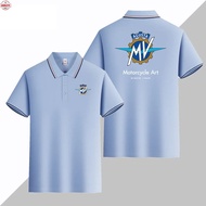 MV Agusta Men's Short-Sleeved Sports T-Shirt Polo Shirt Cycling Work