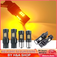 【Ready Stock】2PCS 21LED Car Signal Light Flash Signal Bulb Car Thai Look Signal Strobe T20/7440