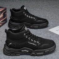 (D9) HIGH-NECK MEN'S SPORTS SHOES - THICK SOLES - ACTIVE STYLE