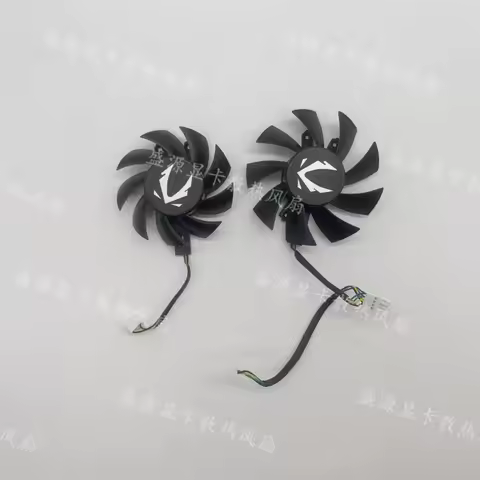 For ZOTAC Zotye GTX 1660 Super and GTX 1660 Ti Graphics Card Twin Fan Cooling Replacement