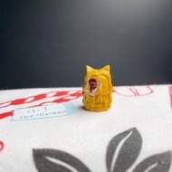 阿拉善 碧玉 九尾狐姬雕刻 DIY手鍊配件 生活美滿 安泰祈願