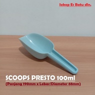 Sekop Es Batu dln. 100ml Scoops Presto / Sendok Takar Tebal Impor China MR DIY