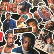 XXXTentacion貼紙防水歐美周邊說唱歌手rapper手機殼裝飾貼手賬