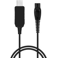 15V Charger Cable for Philips Shaver, USB Replacement Power Cord for HQ8505 Philips Razor