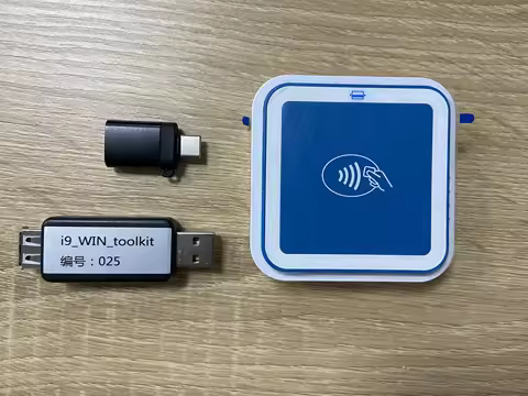 Credit Card Chip Reader Writer Skimmer Bluetooth Mpos with EMV PCI POS i9