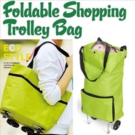 [CHEAP PRICE] ** Foldable Trolley Shopping Bag | Trolley Bag Shopping Multifunction **