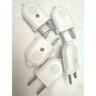 Flat Plug Large Flat White Plug