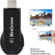 อะแดปเตอร์แสดงผล WiFi ไร้สาย Dongle MiraScreen Miracast HDMI TV Stick Screen Mirroring สําหรับสมาร์ทโฟนแท็บเล็ต