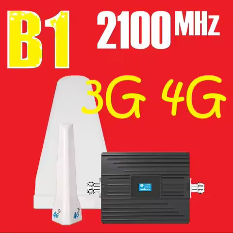 LOW Cost One Band N1 B1 Cellular Amplifier 2100 21mmHHZ Cell Phone Signal 4G Cellular Booster Repeat
