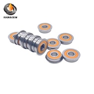 1PCS F695 2RS Bearing 5*13*4 mm ABEC-7 Flanged Miniature F695 RS Ball Bearings F695RS For VORON Mobi