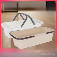 Dehydrated Rectangular Mop Household Floor-washing Storage Dedicated Flat Squeeze Mop Bucket Mopping