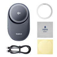 Baseus Qi2 VC1 Pro 15W Megnetic ไร้สายชาร์จไฟในรถสำหรับ iPhone 16 15 14 QI2 15W ที่ชาร์จสำหรับ Samsu