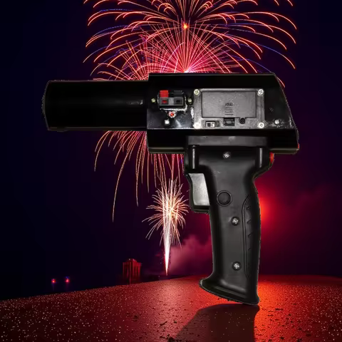 Reusable Fireworks Gun Firing System Stage Fountain Ignition Hold Torch Wedding Machine Fire Igniter