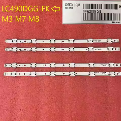 LED Strip For TV 49SK7900PVB 49UH651Y 49LV340C 49UJ675V 49UJ6525 49UJ6585 49UJ6565 49UJ651V 49UJ670V