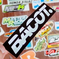 SQUARE BAC0T STICKERS
