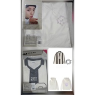 EXO baekhyun reverie singapore sgp bbh hoodie zip up jacket long sleeve grey shirt only no pc Md mer