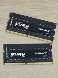 Kingston FURY Impact DDR4 32GB (2x16GB) 3200MHz *有單有盒