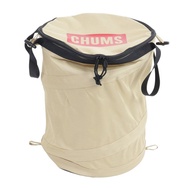 CHUMS Pop-Up Trash Can, Beige, 20L, CH62-3196-B001-00, H 38 × W 30 × D 30 cm