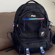 韓國預訂 4色選  Fila 刺繡logo 揹包 配零錢包