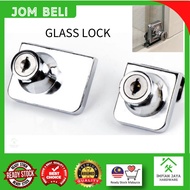 🌱IMP🌱 Single Door Lock &amp; Double Glass Door Lock Cabinet Door Lock Display Cupboard Lock Jewelry Display Lock Pintu Kaca
