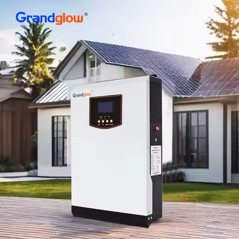 Wholesale 5500W OFF GRID SOLAR INVERTER 5KW 48V MPPT HYBRID INVERTER CAN WORK WITHOUT BATTERY Single