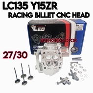 BILLET HEAD LEO LC135 Y15ZR SUPER HEAD CNC BILLET 27/30 LEO HEAD BILLET