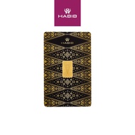 Habib Gold Bar 2.5g 999.9 Songket(Ori Resit HABIB)