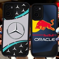 Black Casing for OPPO A36 A57s A57 A96 A76 A77 A57e A77s H19 F1 Team Logo