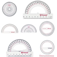 Butterfly Ruler Protractor - Math Ruler - Protractor