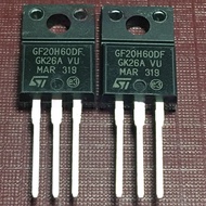 ((1pc) Electronic Parts GF20H60DF STGF20H60DF Ready Stock TO-220F MOS Field Effect Tube