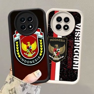 HK-59 Indonesia logo Shockproof Casing for Black and White Silicone Realme Narzo C65 12X 12 70Pro5G 