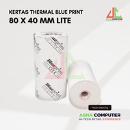 Kertas Thermal Paper BLUEPRINT Rol Printer Struk Kasir Termal 58mm 80mm