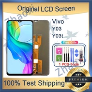 Original Vivo Y03 Y03t LCD Screen With Frame Replacement