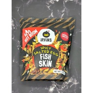 IRVINS SALTED EGG HOT BOOM FISH SKIN/POTATO CHIPS/SALMON SKIN