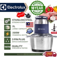 【Ships within 24 hours - 10-year warranty】Electrolux 2L Stainless Steel Electric Meat Grinder, Chopp