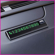 Phone Number Plate, Car Dashboard Mount, Convenient, Parking in the Path, Everyone Knows Hello Numbe