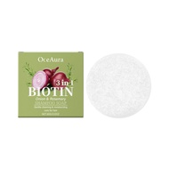 OCEAURA Onion Rosemary Shampoo Gentle Cleansing Foam Frizzy Soft Hair Shampoo Soap