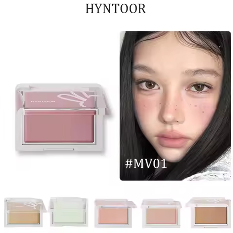 Hyntoor Blush Cream Matte Hydrating Creamy Nude Cheek Tint Concealer Cream Skin Tone Correction Easy