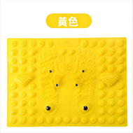 全城熱賣 - 黃色-超慢跑指壓板 跑步墊 腳底穴位按摩 磁石足療 加大超痛踩腳按摩墊 黃色
